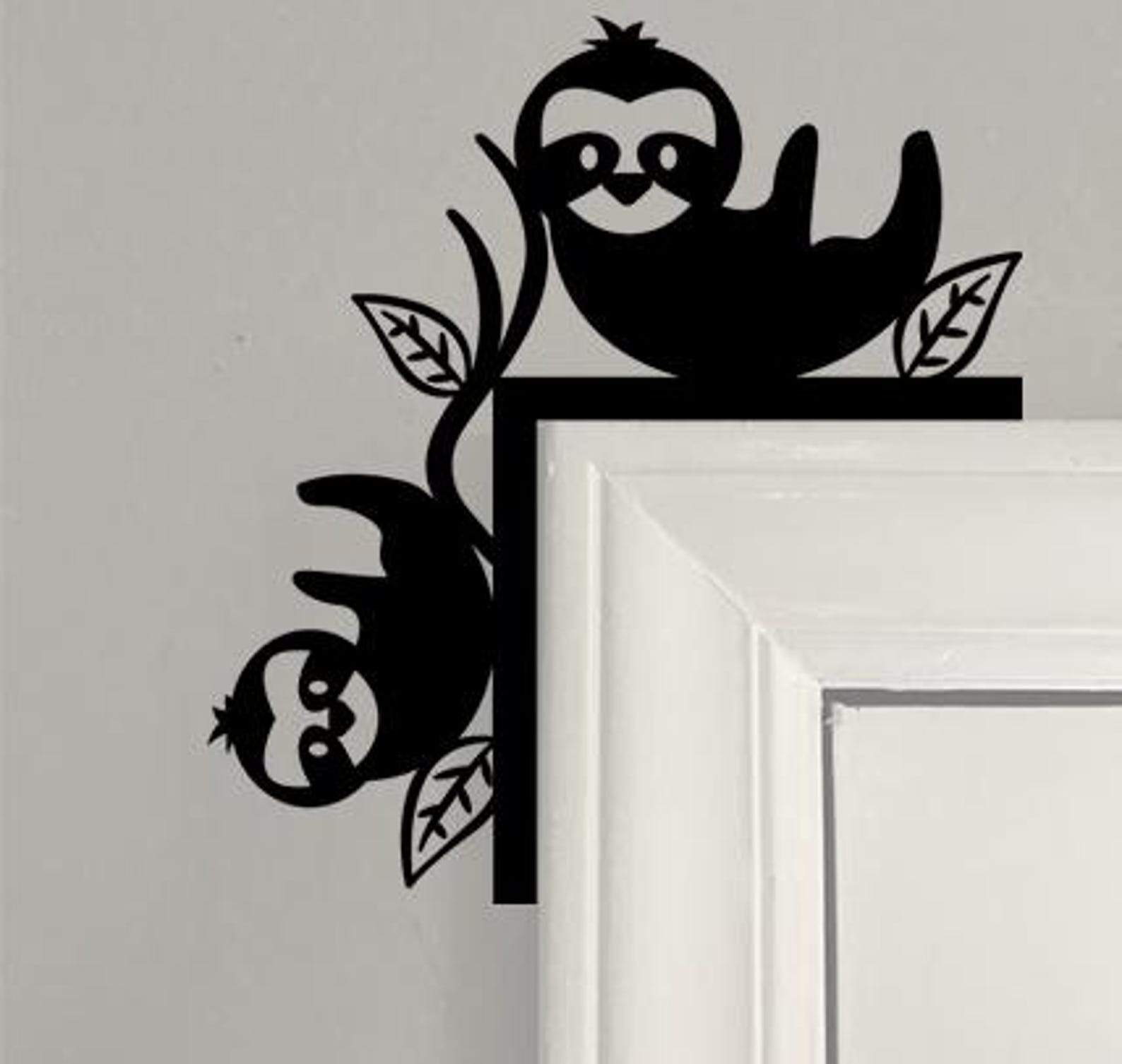 Fun Sloth Door Corner