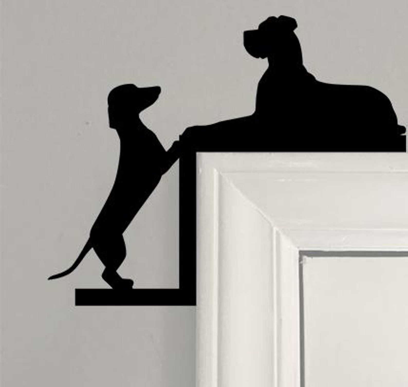 Great Dane & Wiener Dog Corner
