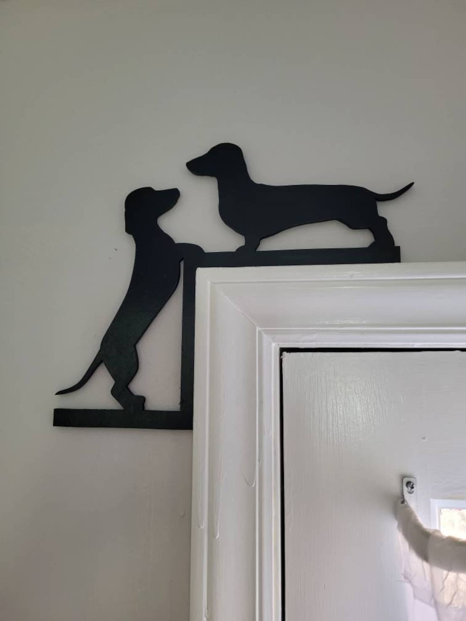 Large Wiener Dog / Doxie Corner Accent