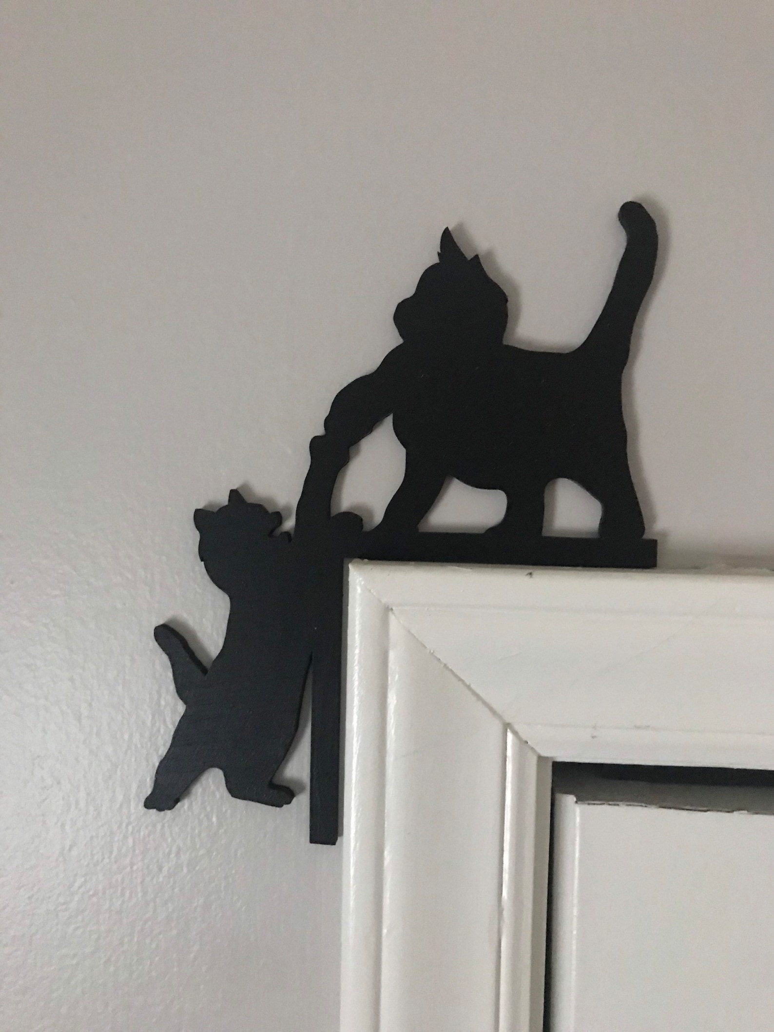 Small Kitty Cat Door Corner